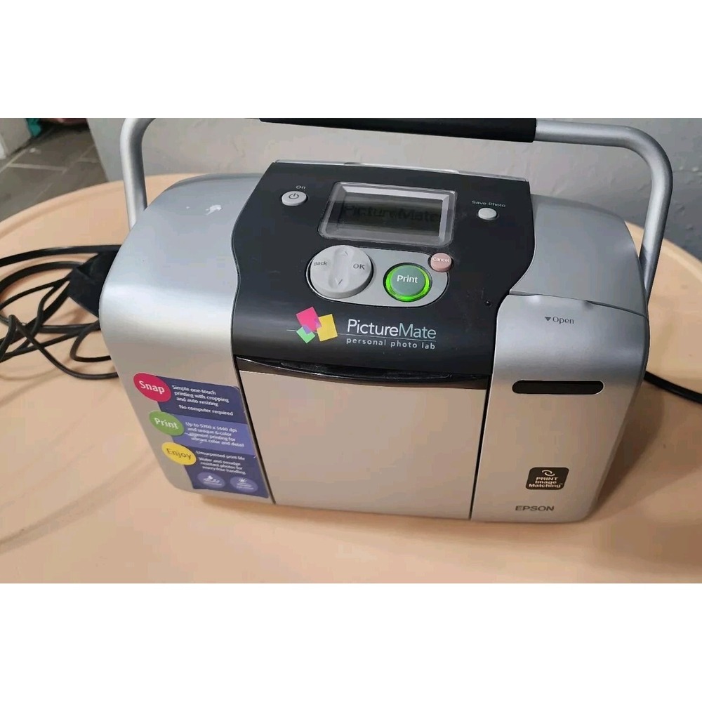 Epson PictureMate‎ Personal Photo Lab Printer Express Edition Tested.